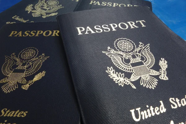 Passaporti USA — Foto Stock