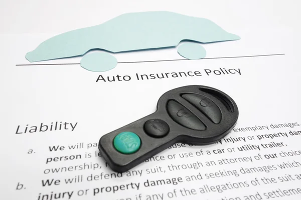 Auto policy — Stock Photo, Image