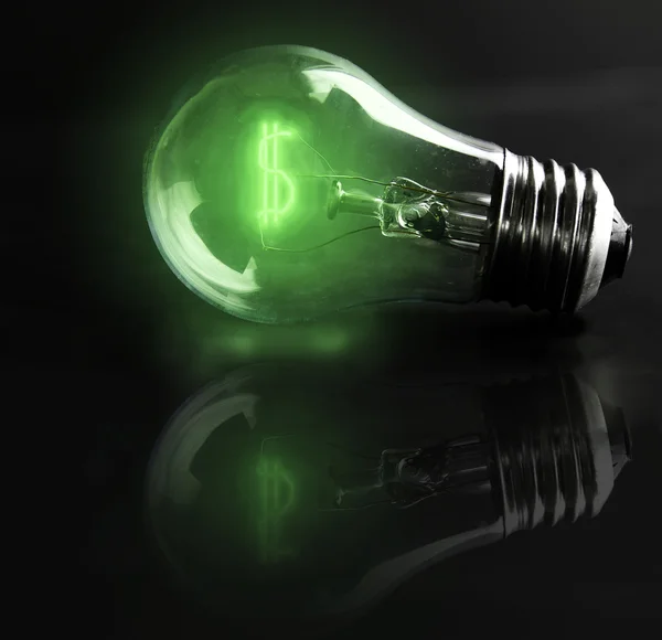 Light bulb cost — Stock Photo, Image