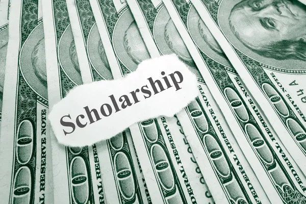 Scholarship money — Stock Photo, Image