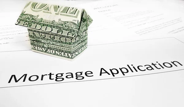 Mortgage app — Stock Photo, Image