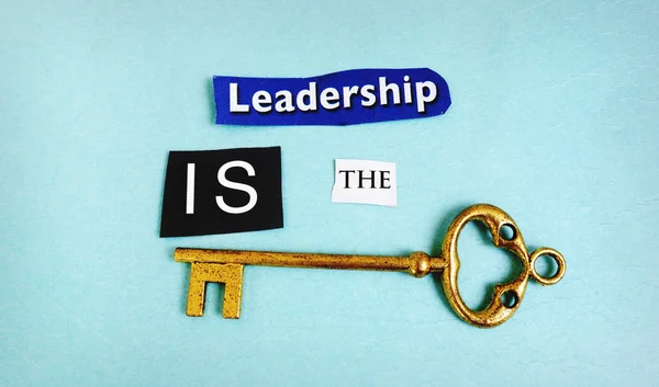 Leadership chiave — Foto Stock