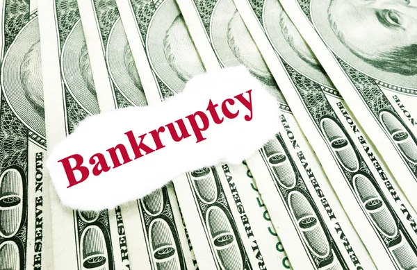 Bankruptcy — Stock Photo, Image