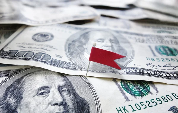 Flag money — Stock Photo, Image