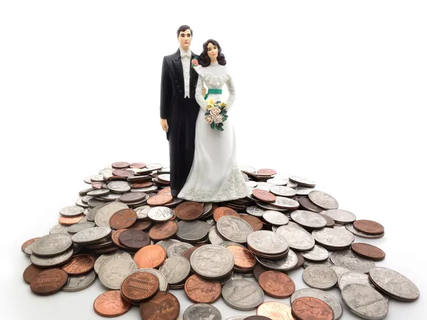 Pareja de monedas — Foto de Stock