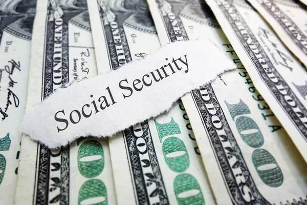 Szociális biztonság — Stock Fotó