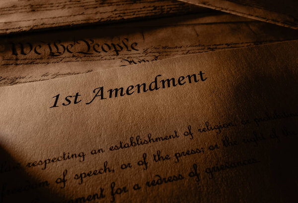 First Amendment text of the United States Constitution