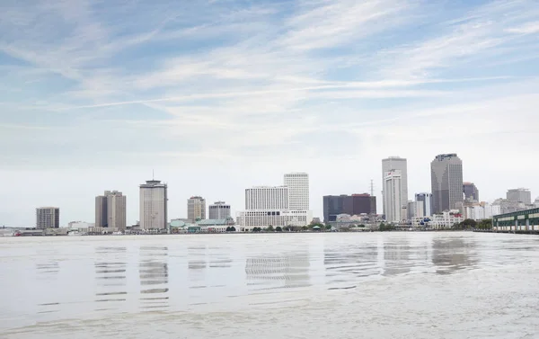 New Orleans Usa 2019 View New Orleans Skyline Mississippi River — 图库照片