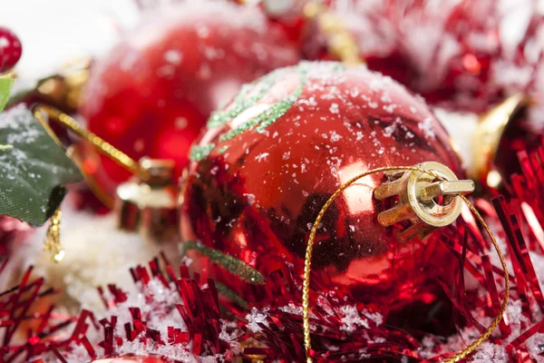 Decorazione di Natale rosso — Foto Stock