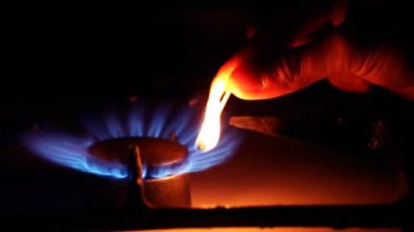 Gaz Soba alev ateşleme