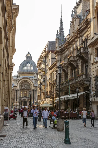 Old historical center Lipscani — Stock Photo, Image