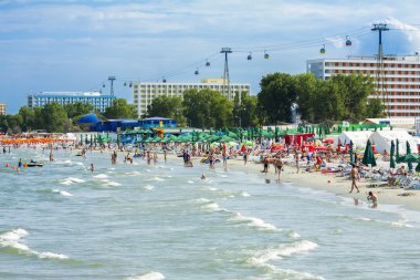 Mamaia beach, Romanya