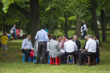 Türk Festivali'nde sosyalleşme