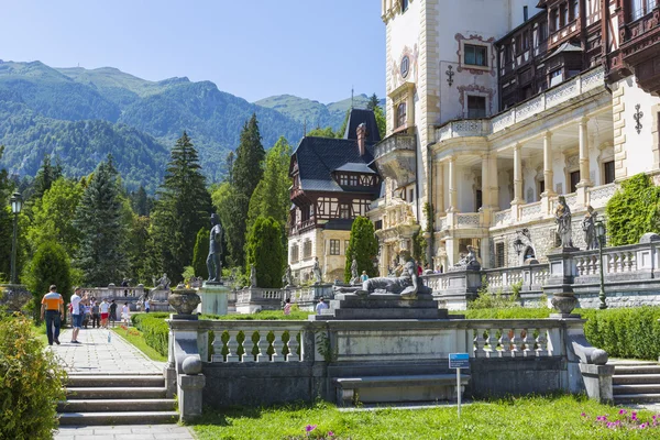 Peles kastély, Szinája, Románia — Stock Fotó