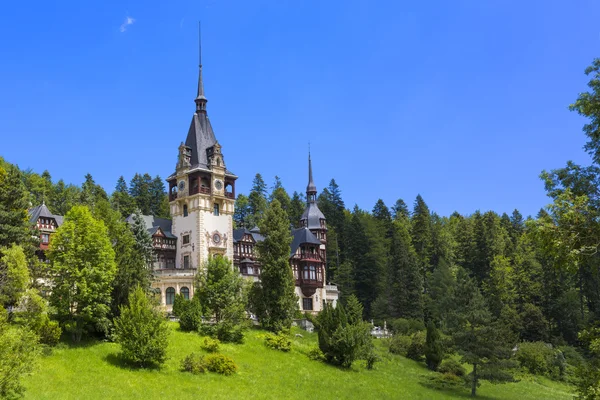 Peles slott, Sinaia, Rumänien — Stockfoto