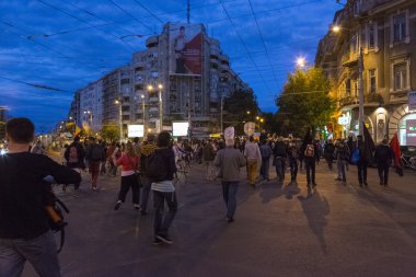 Protests against cyanide gold extraction at Rosia Montana
