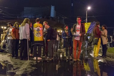 Protests against cyanide gold extraction at Rosia Montana