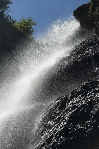 Waterfall in Bucegi Mountains, Romania — Stock Photo, Image