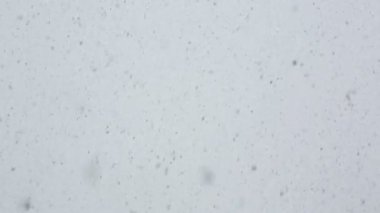 yoğun kar yağışı