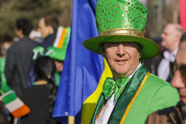 St. Patrick's Day in Bucharest, Romania. — Stock Photo, Image