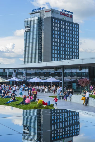 Floreasca City Center, Bucharest, Romania — Stock Photo, Image