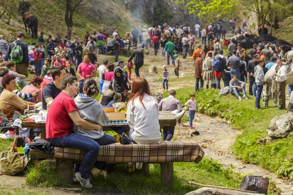 Insanlar piknik — Stok fotoğraf