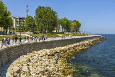 Deniz kenarındaki sete, Köstence, Romanya