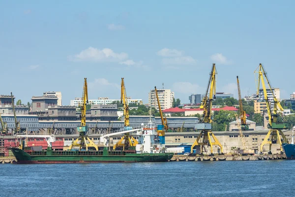 Cantiere portuale di Constanta — Foto Stock