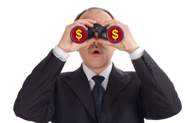 şaşırmış gibi işadamı