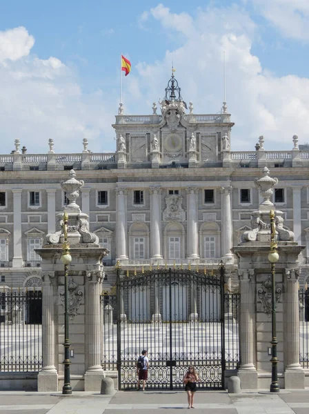 Madrid Spanien Circa Juni 2015 Königlicher Palast Entworfen Vom Italienischen — Stockfoto