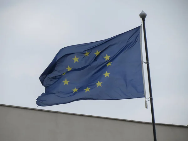 Bandeira União Europeia Aka Europe — Fotografia de Stock