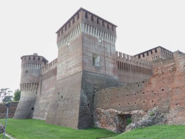 Rocca Sforzesca di Soncino (çeviri: Soncino 's Sforza Fortress) Soncino, İtalya
