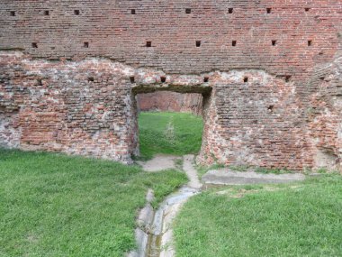 Rocca Sforzesca di Soncino (çeviri: Soncino 's Sforza Fortress) Soncino, İtalya