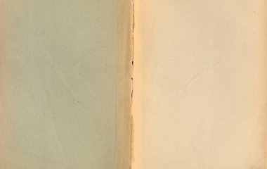 Yırtık eski bir kitap sayfasının ayrıntıları