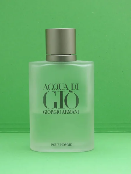 Milan Italy Circa May 2016 Giorgio Armani Acqua Gio Fragrance — Stock Photo, Image
