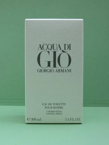 Milan Italy Circa June 2016 Giorgio Armani Acqua Gio — Stok Foto