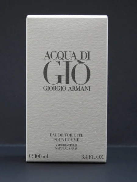Mediolan Włochy Około Czerwca 2016 Giorgio Armani Acqua Gio — Zdjęcie stockowe