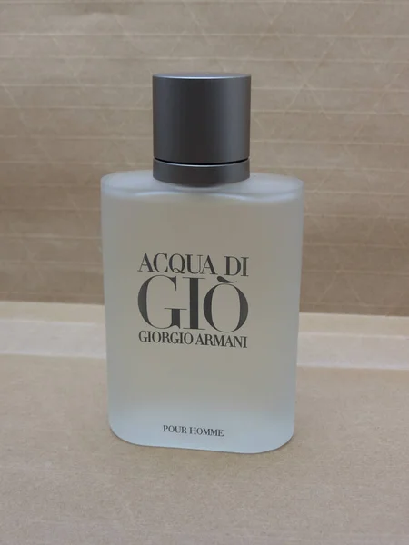 Milan Italy Circa March 2014 Giorgio Armani Acqua Gio Wewangian — Stok Foto