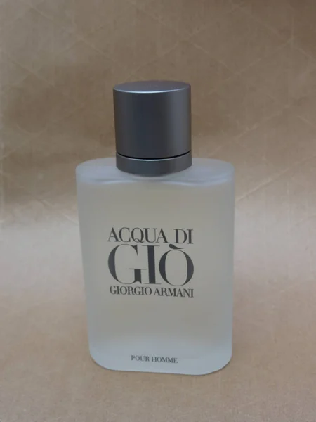 Milan Italy Circa March 2014 Giorgio Armani Acqua Gio Wewangian — Stok Foto