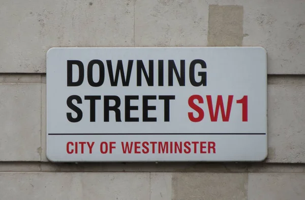 Londres Reino Unido Circa Noviembre 2019 Número Sede Downing Street — Foto de Stock