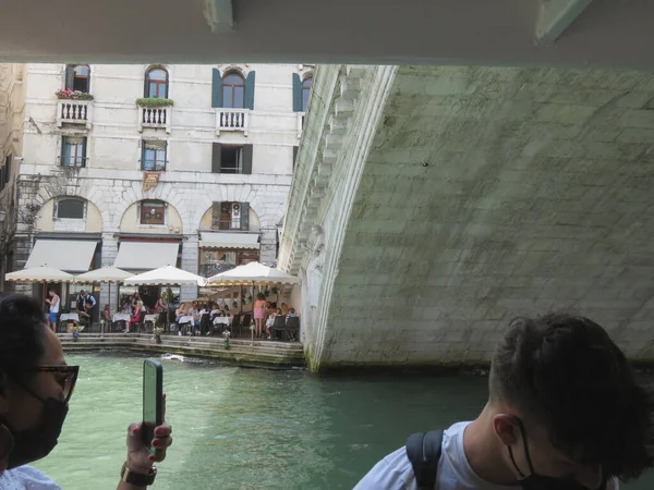 Venice Italy Circa June 2022 Ponte Rialto Translation Rialto Bridge — Photo