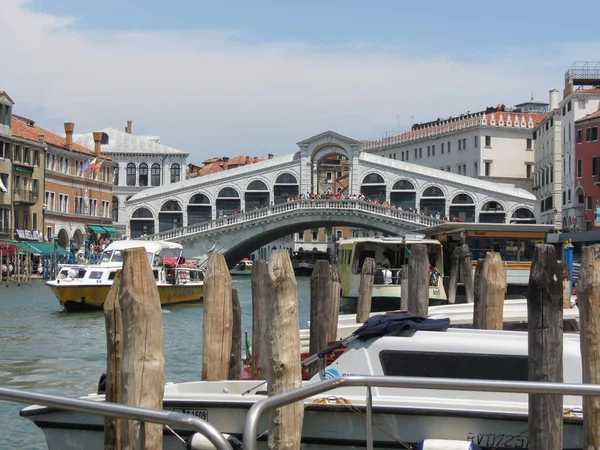 Venice Italy Circa June 2022 Ponte Rialto Translation Rialto Bridge — Photo