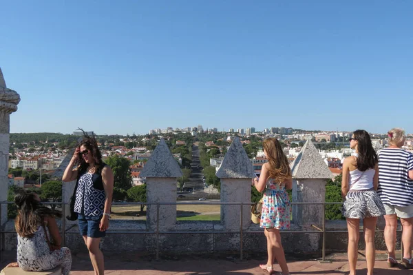 Lisbon Portugal Circa June 2015 Belem Tower Aka Tower Vincent — стокове фото