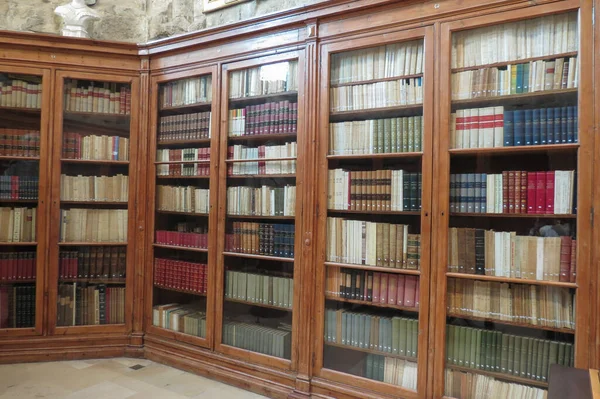 Büchersammlung Bücherregal — Stockfoto