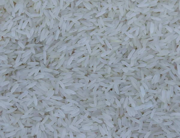 Basmati Rizs Textúra Hasznos Háttérként — Stock Fotó