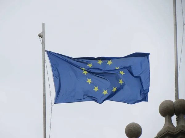 Bandeira União Europeia Aka Europe — Fotografia de Stock