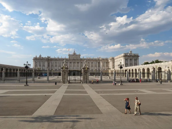 Madrid Espanha Circa Junho 2015 Palácio Real Madrid Palácio Real — Fotografia de Stock