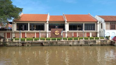 Melaka Nehri manzarası, Melaka, Malezya