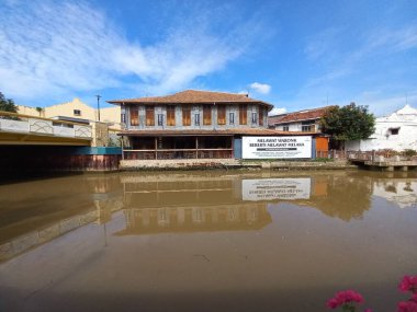 Melaka Nehri manzarası, Melaka, Malezya