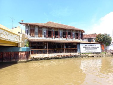 Melaka Nehri manzarası, Melaka, Malezya
